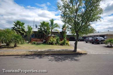 lodge/motel accommodation business for sale located near famous trout and kayaking stream 